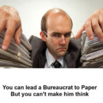 Bureaucrat thinks